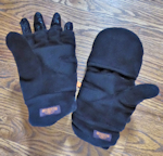 Fingerless Convertible Mittens readhead mitts