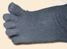 No more blisters! toe socks