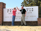 fort davis sign